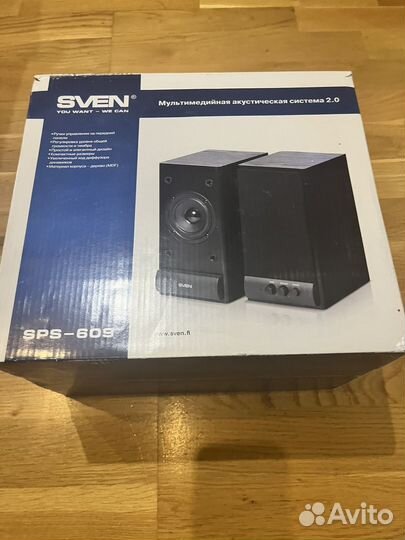 Компьютерные Колонки 2.0 sven SPS-609