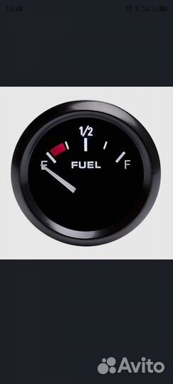 Указатель уровня топлива с подсветкой 12в