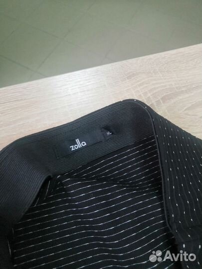 Юбка карандаш Zolla чёрная в горошек XL