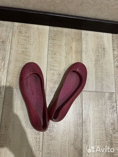 Резиновые балетки 38