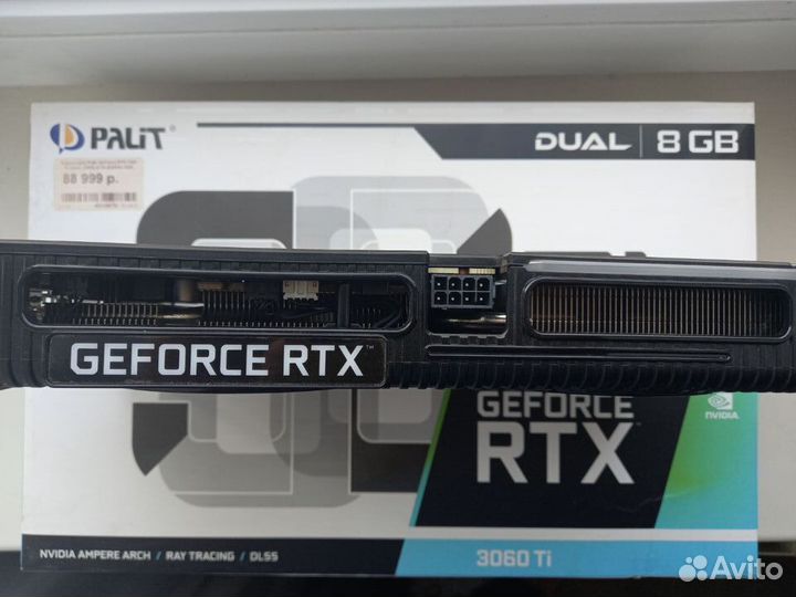 Видеокарта Palit RTX3060ti Hynix