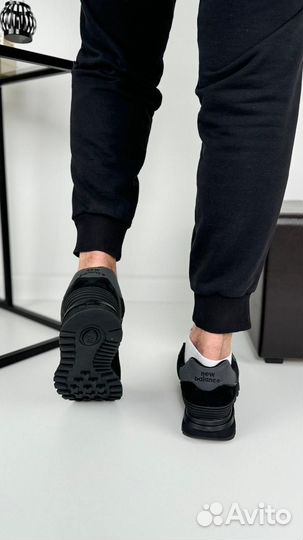 Кроссовки New Balance Stone Island Черные, 37-45