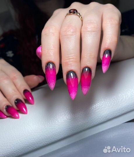 Маникюр Гель лак,педикюр(smart),наращивание