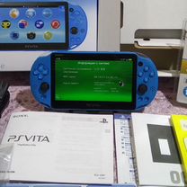 Vita slim aqua blue сн 6005327 прошита 32 гб psp