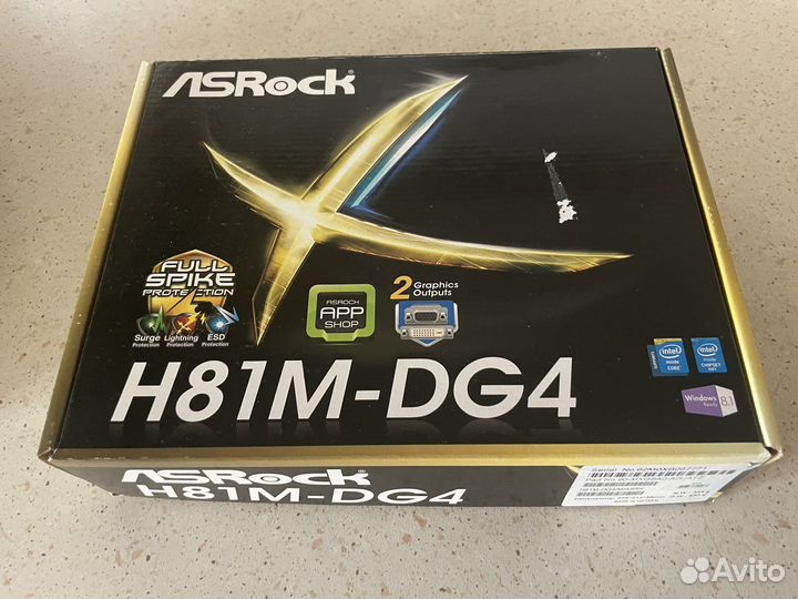 Материнская плата ASRock H81M-DG4