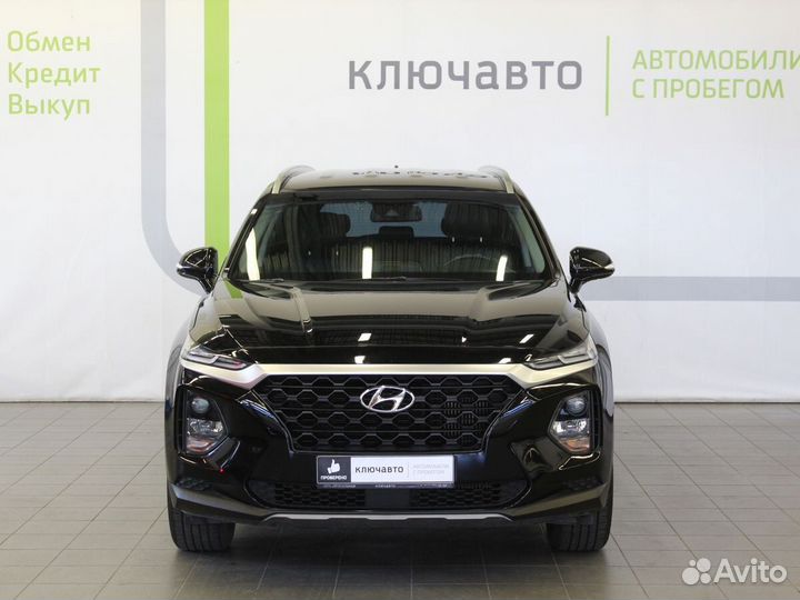 Hyundai Santa Fe 2.0 AT, 2018, 76 210 км