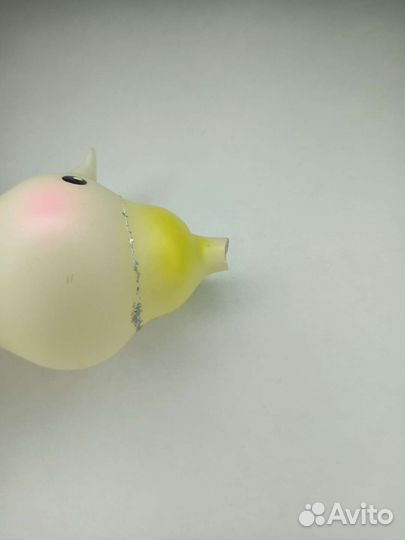 Фонарик,груша, орех, снеговик Ёлочные игрушки СССР