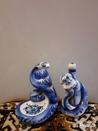 Гжель-6: звери и гады