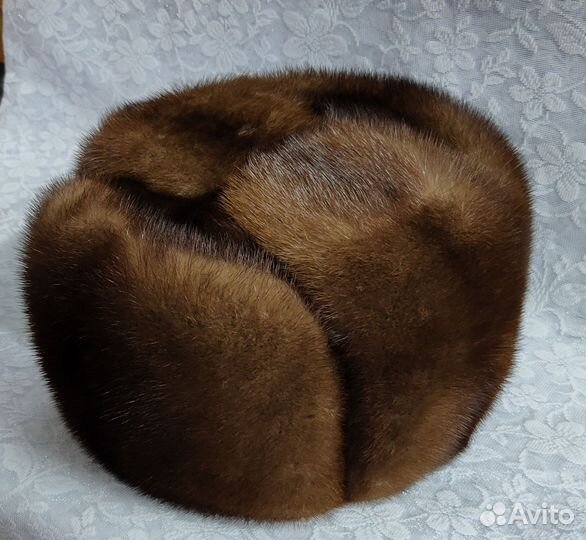 Норковая шапка мужская