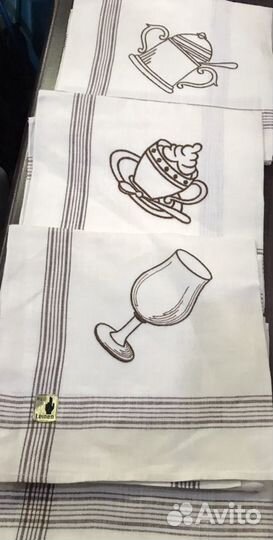 Полотенце кухонное лён