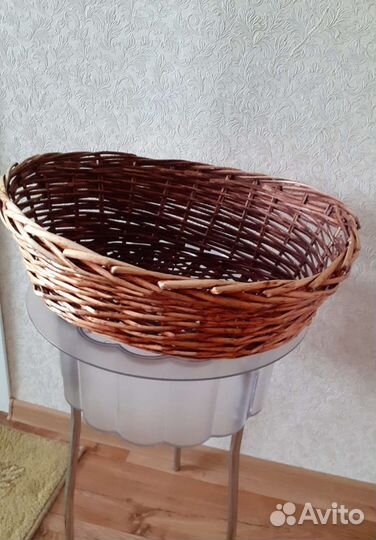 Корзина плетеная. Лежанка для животных
