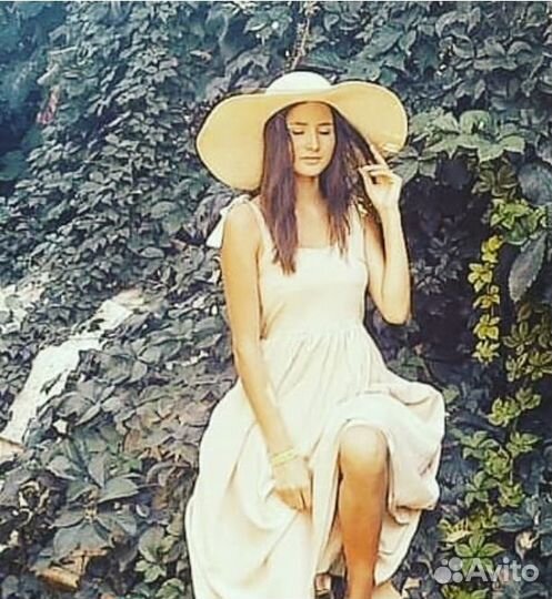 Шляпа пляжная