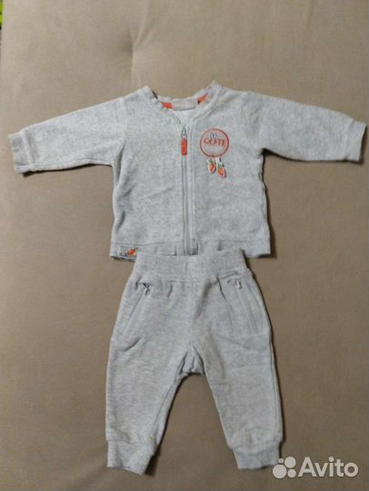 Одежда пакетом на мальчика 68-74