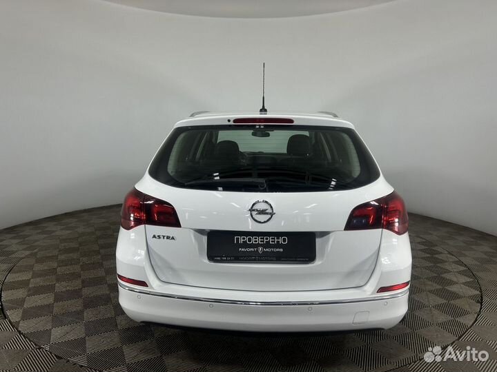 Opel Astra 1.6 МТ, 2013, 128 515 км