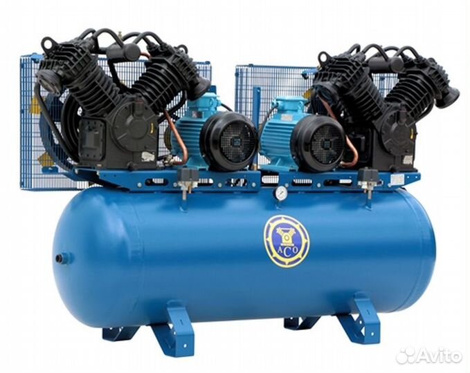 Поршневой компрессор с ременным приводом К-3-13 Бе