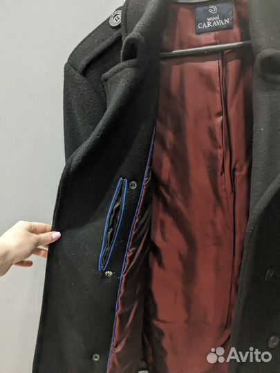 Полупальто Caravan wool мужское демисезонное