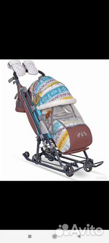Детские санки коляска бу
