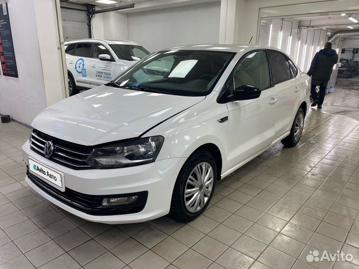 Volkswagen Polo 1.6 AT, 2017, 221 137 км