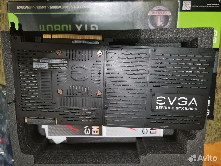 Evga Nvidia Geforce GTX 1080Ti FTW3 11Gb память
