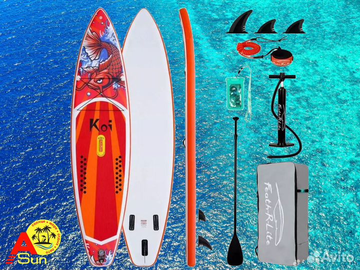 Сапборд сап борд sup surf Funwater Koi 100% ориг