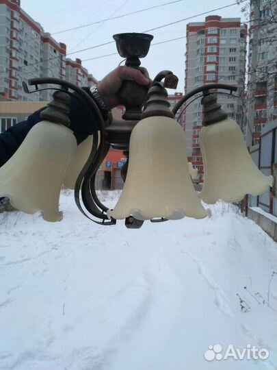 2 Люстры винтаж