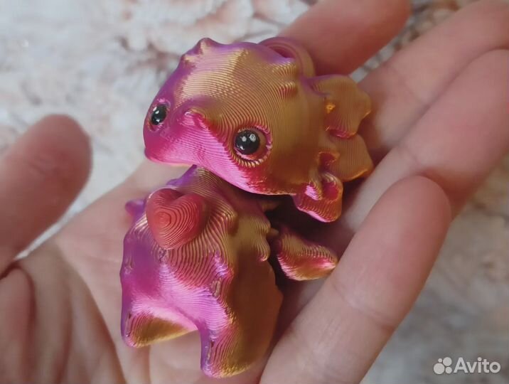 Аксолотли малыши с брелком
