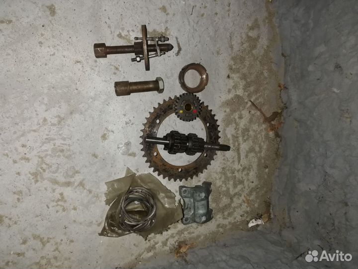 Руль спорт мотоцикла СССР титановый,ширина 90см