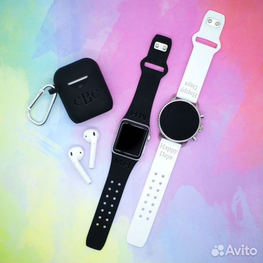 AirPods + Часы Apple Watch 7 Набор 2 в 1