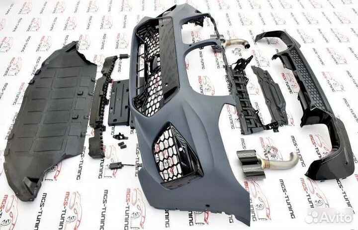 Обвес в стиле X3M BMW X3 G01 дорестайлинг