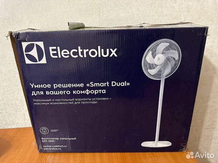 Вентилятор напольный electrolux EFF 1005