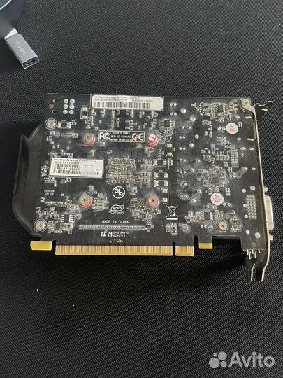 Видеокарта gtx 1050 palit