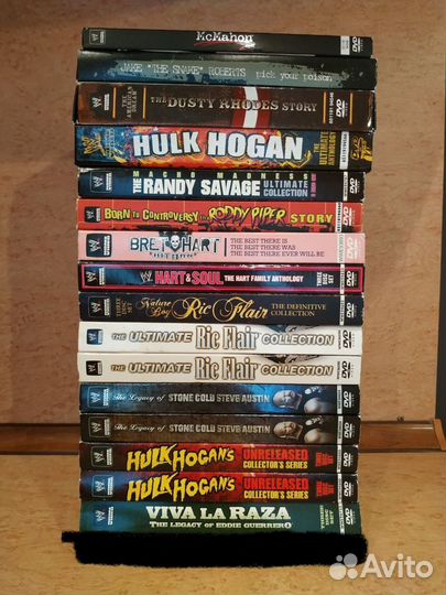 Коллекционные DVD диски с реслингом от WWE. №2