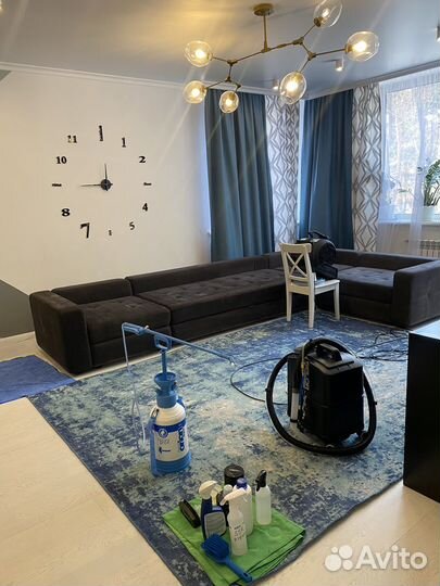 Химчистка мебели на дому, клининг, уборка