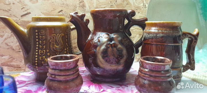 Глиняный кувшин большой СССР