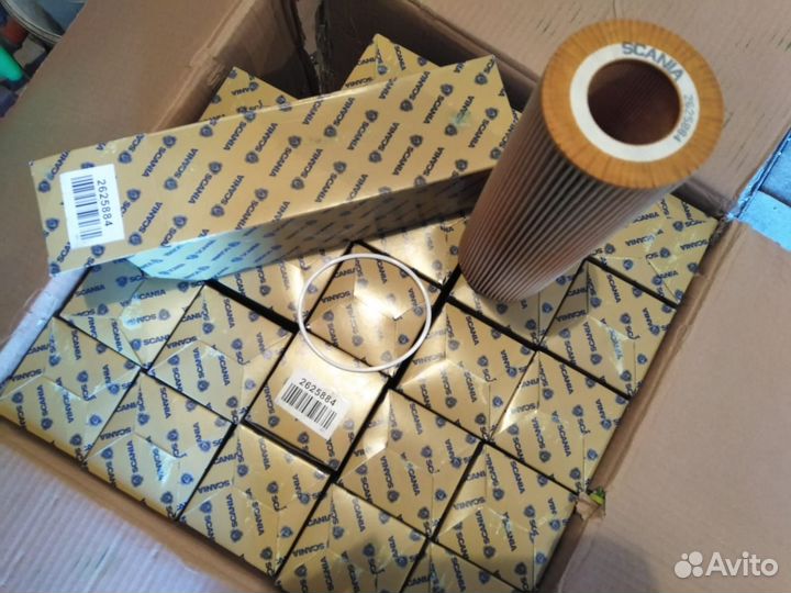 Фильтр масляный scania