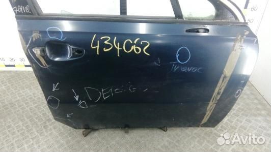 Дверь передняя правая peugeot 508 1 (76Y10E201)