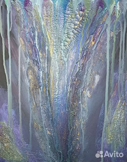 Интерьерная картина текстурная