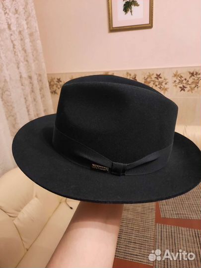 Шляпа женская федора 57 разм Италия