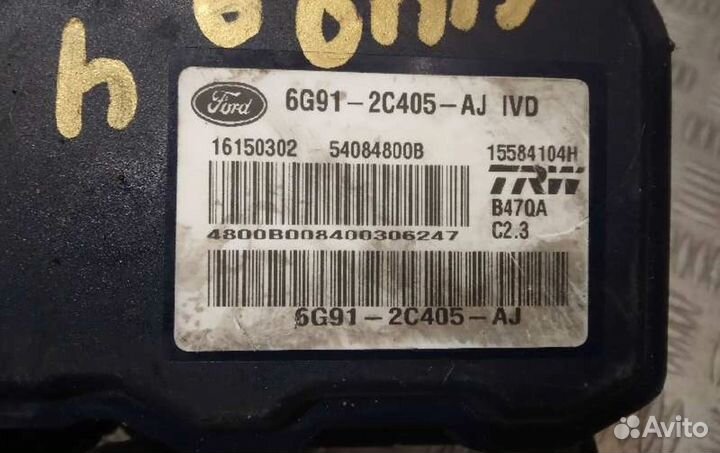 Блок абс 6G912C405AJ Ford S-MAX 2006 - 2015 года