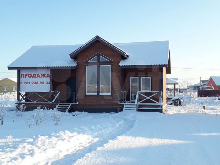 Дом 95 м² на участке 6 сот.