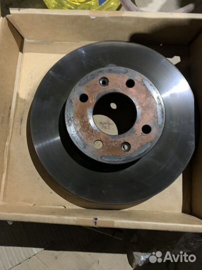 Диски тормозные TRW DF6198 на Хендай Солярис