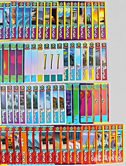 Скуби-Ду Великие Тайны Мира Карточки 2012, 127 шт