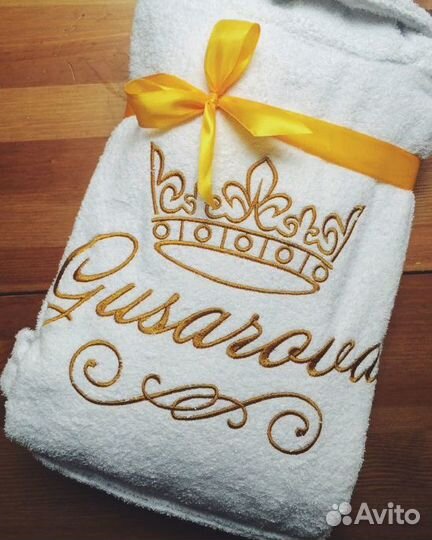 Махровый халат