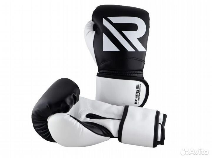 Перчатки боксерские Rage Fight Gear 10, 12, 14 oz