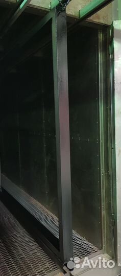 Порошковая покраска камера 7 метров