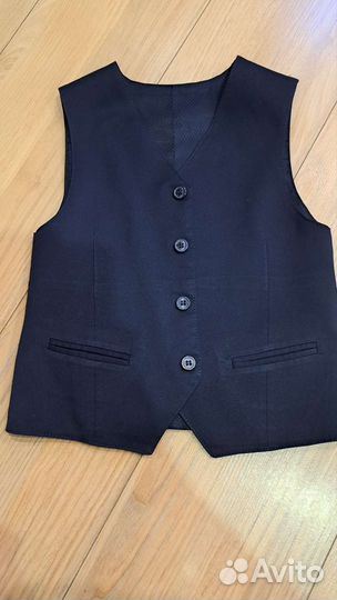 Жилетка школьная 128 для мальчика