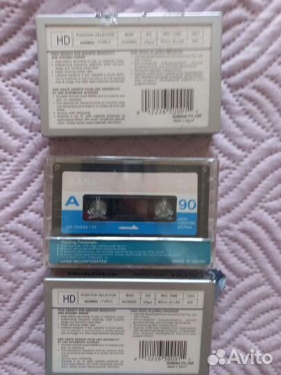 Аудиокассета винтаж СССР 90