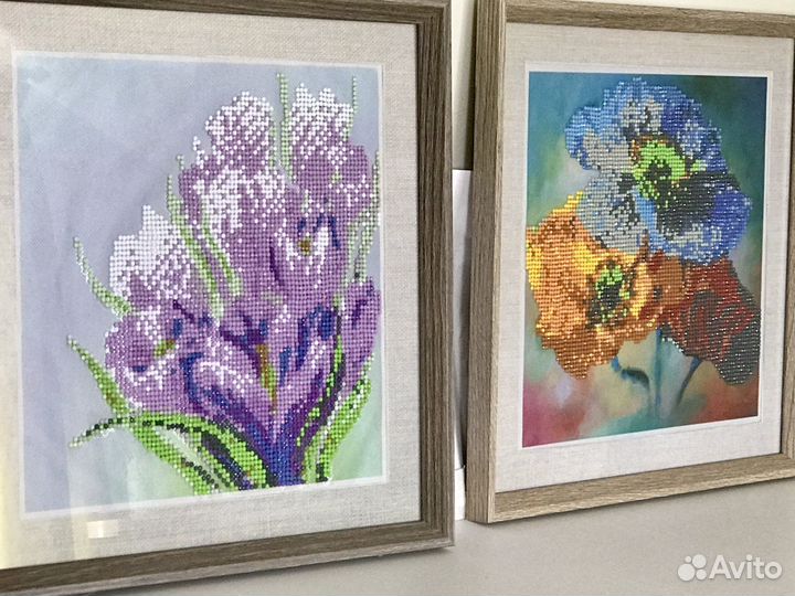 Готовая картина Алмазная вышивка