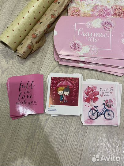 Упаковочная бумага для подарков,открытки,коробки