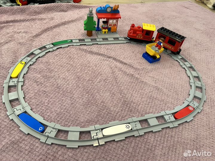 Lego duplo поезд 10874